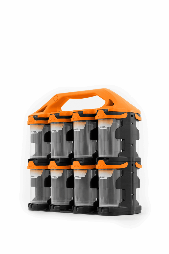 Mobilny Organizer Modułowy Quest System Q2x16 (na 16 pojemników)